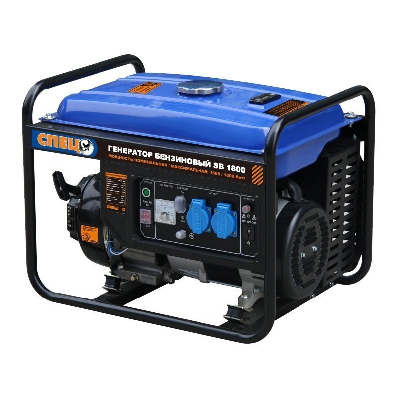 Генератор бензиновый Спец SB-1800
Генератор бензиновый Спец SB-1800