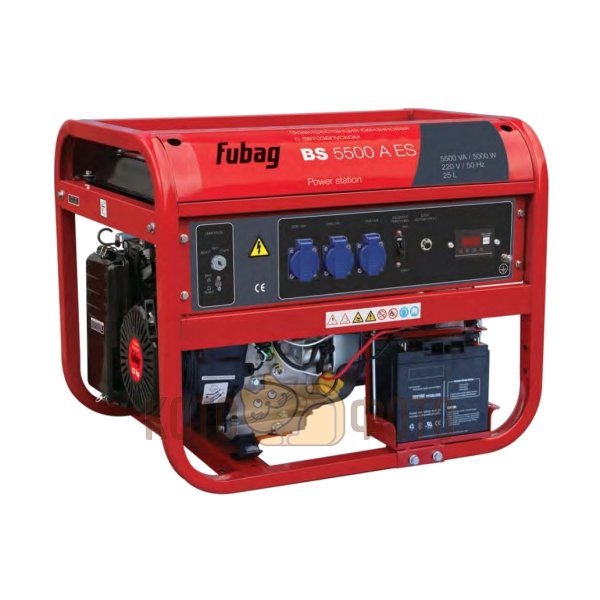 Электрогенератор бензиновый Fubag BS 5500 A ES
Электрогенератор бензиновый Fubag BS 5500 A ES