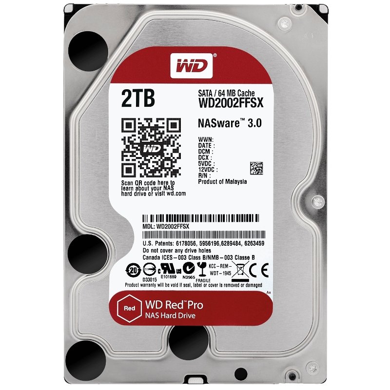 Жесткий диск WD Red Pro 2Tb WD2002FFSX SATA III NAS 3.5
Жесткий диск WD Red Pro 2Tb WD2002FFSX SATA III NAS 3.5