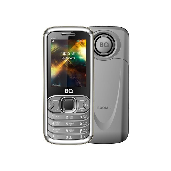 Мобильный телефон BQ 2427 Boom L Grey, Серый
Мобильный телефон BQ 2427 Boom L Grey, Серый