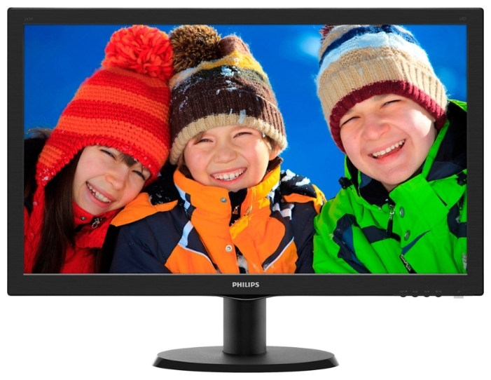Монитор Philips 23.6 243V5LSB(10/62) черный
Монитор Philips 23.6 243V5LSB(10/62) черный