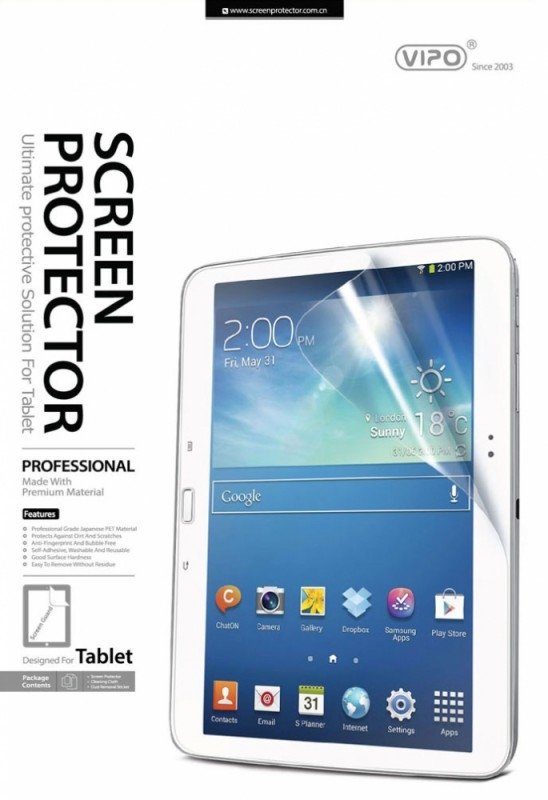 Защитная пленка для экрана Vipo для Galaxy Tab III 8
Защитная пленка для экрана Vipo для Galaxy Tab III 8