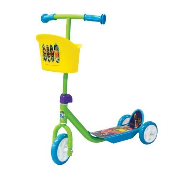 Самокат трехколесный TMNT с корзиной
Самокат трехколесный TMNT с корзиной