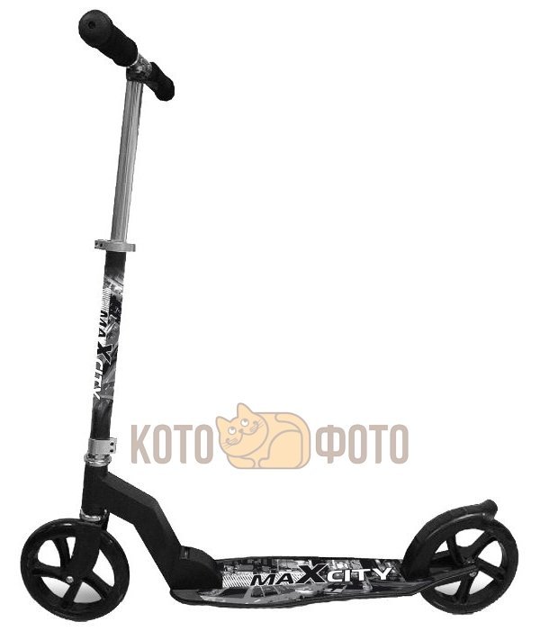 Самокат MaxCity Truck (черный
Самокат MaxCity Truck (черный