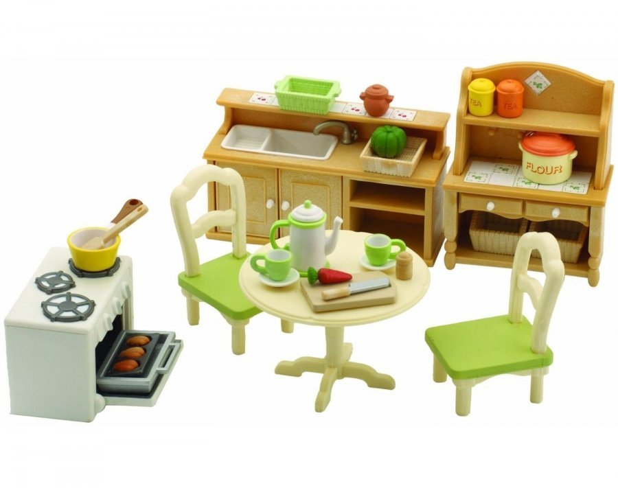 Игровой набор Silvanian Families Кухня в коттедже 2951/5033
Игровой набор Silvanian Families Кухня в коттедже 2951/5033