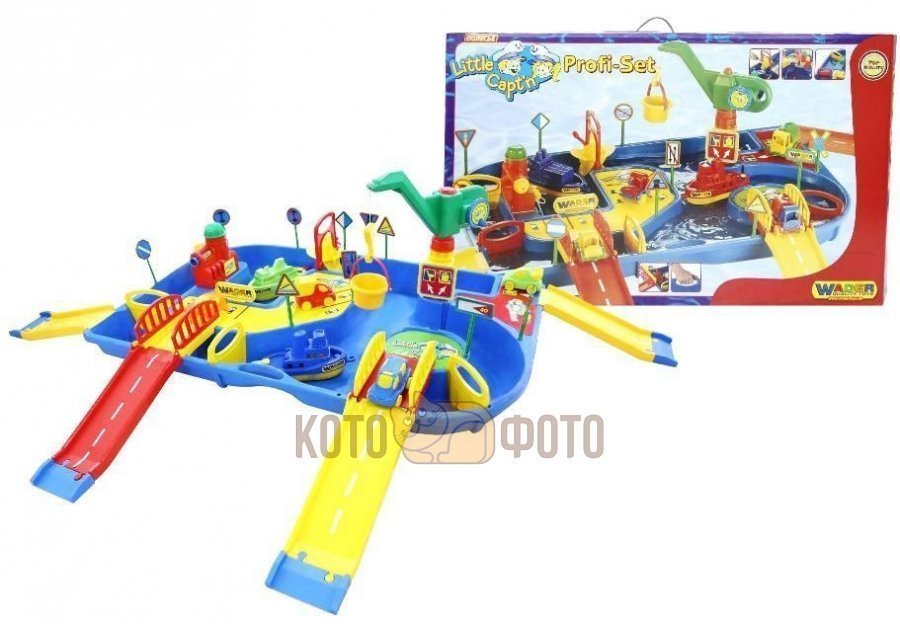 Игровой набор Wader Водный мир-2
Игровой набор Wader Водный мир-2