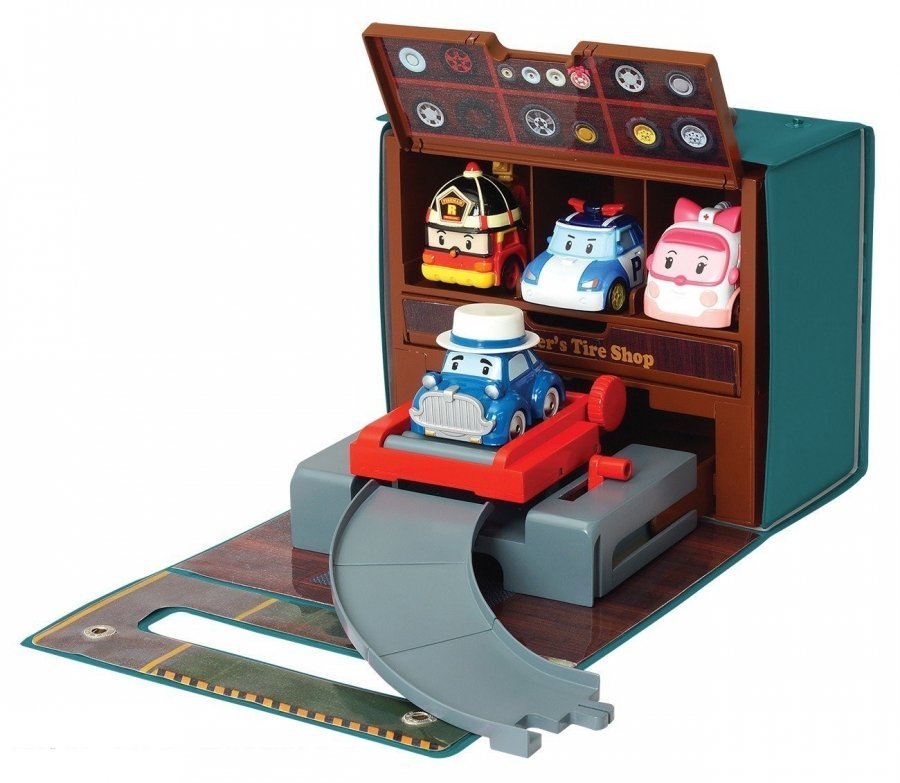 Игровой набор Poli Robocar Мастерская Уиллера (без машин
Игровой набор Poli Robocar Мастерская Уиллера (без машин