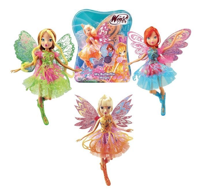 Кукла Winx Club Баттерфликс-2. Двойные крылья, 3 шт
Кукла Winx Club Баттерфликс-2. Двойные крылья, 3 шт