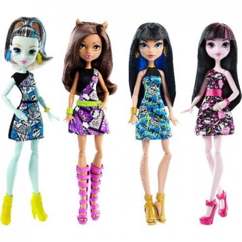 Кукла Monster High базовая DTD90
Кукла Monster High базовая DTD90