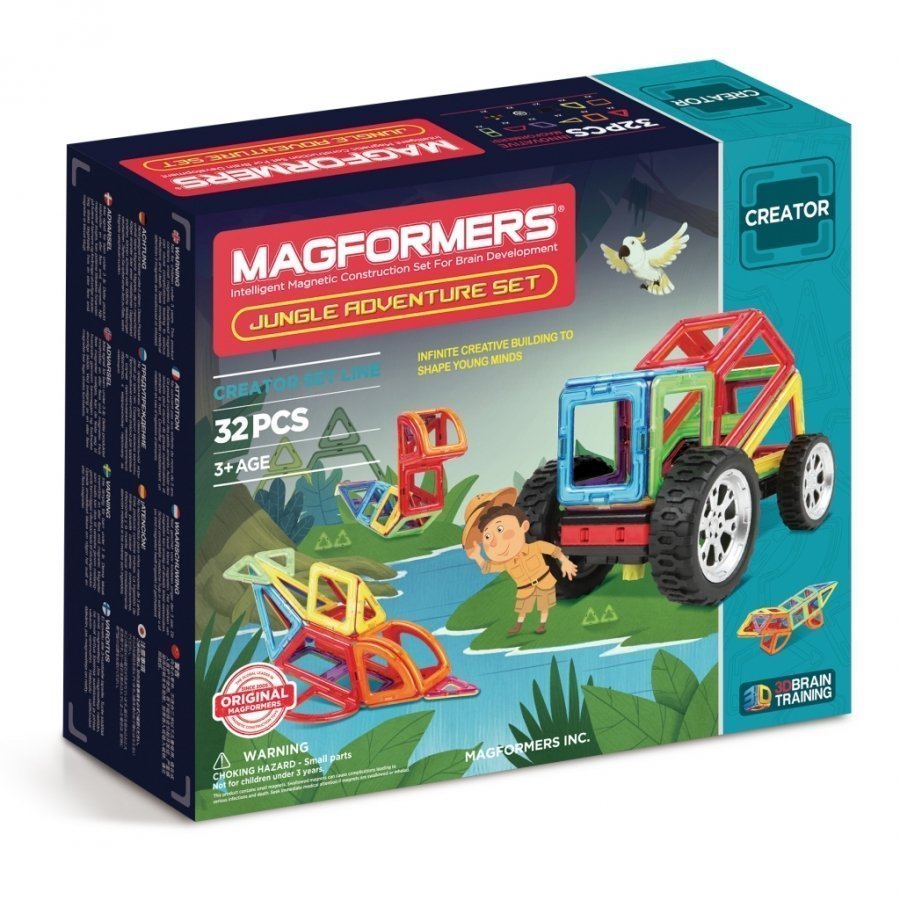 Магнитный конструктор Magformers 703009 Adventure Jungle 32 set
Магнитный конструктор Magformers 703009 Adventure Jungle 32 set