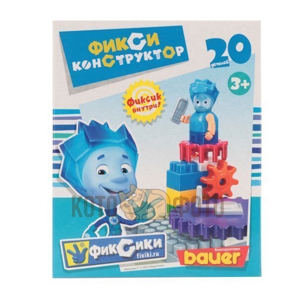 Конструктор Bauer Фикси 20 эл (Нолик) 24/24, 17х21х7, 17х21х7см
Конструктор Bauer Фикси 20 эл (Нолик) 24/24, 17х21х7, 17х21х7см