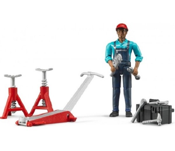 Фигурка Bruder автослесаря с аксессуарами 62-100
Фигурка Bruder автослесаря с аксессуарами 62-100