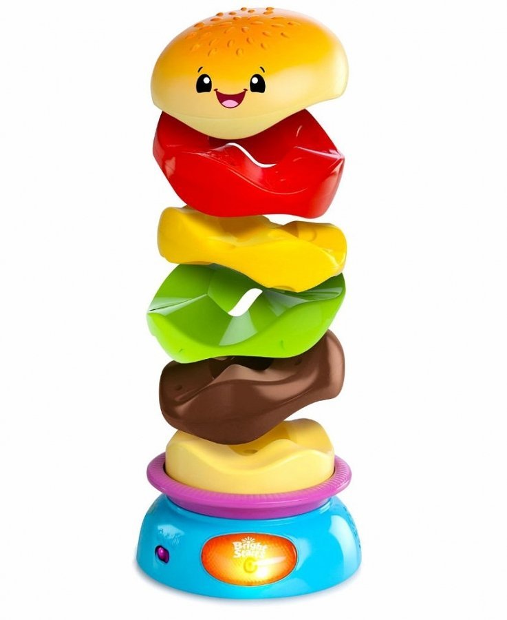 Развивающая игрушка Bright Star-пирамидка Веселый бутерброд
Развивающая игрушка Bright Star-пирамидка Веселый бутерброд