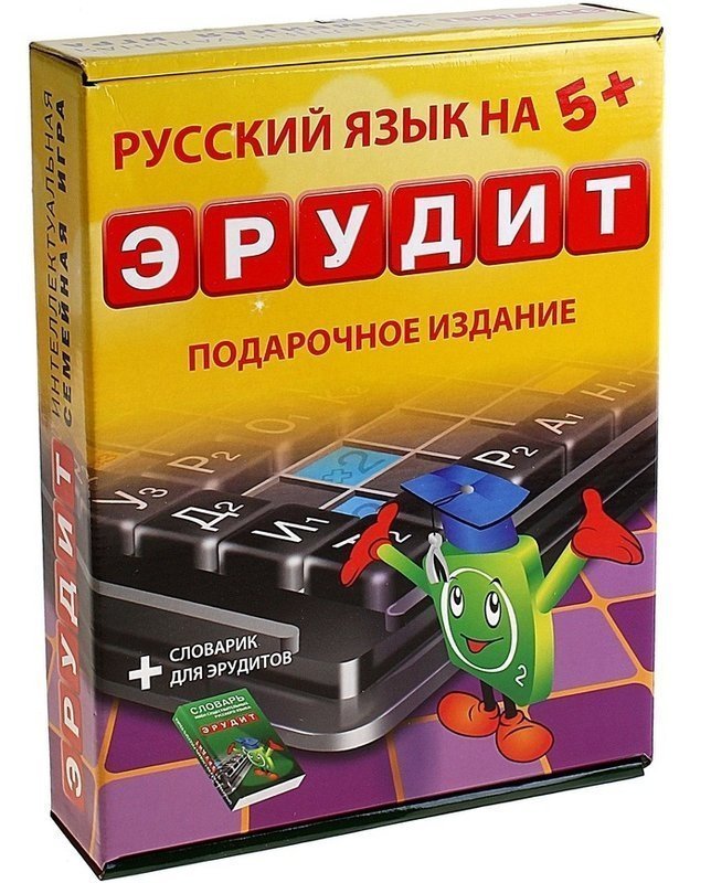 Настольная игра Биплант Эрудит подарочный набор
Настольная игра Биплант Эрудит подарочный набор