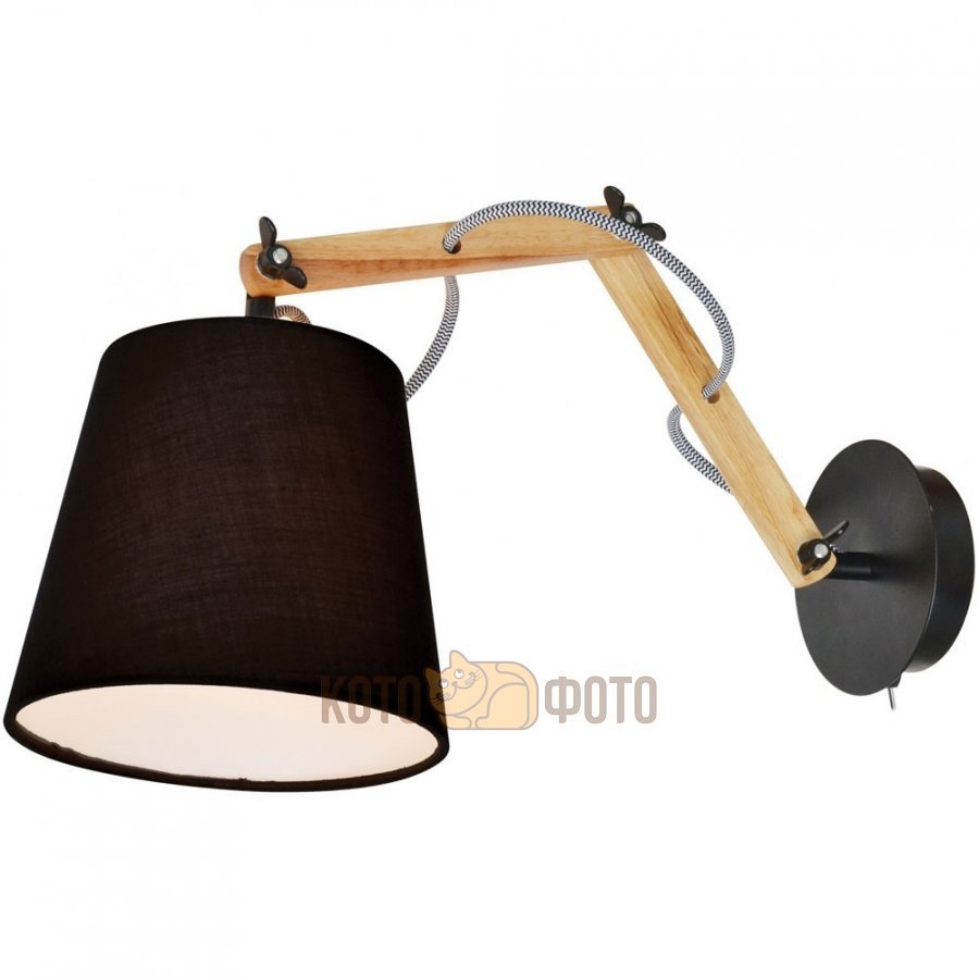 Бра Arte lamp Pinocchio A5700AP-1BK
Бра Arte lamp Pinocchio A5700AP-1BK
