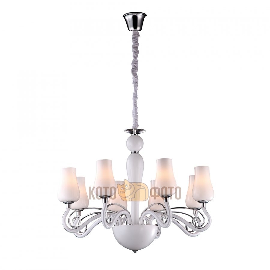 Люстра Arte lamp Biancaneve A8110LM-8WH
Люстра Arte lamp Biancaneve A8110LM-8WH