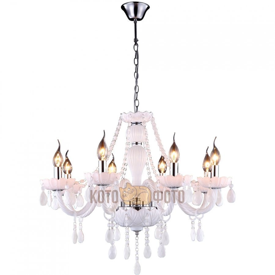 Люстра Arte lamp Teatro A3964LM-8WH
Люстра Arte lamp Teatro A3964LM-8WH