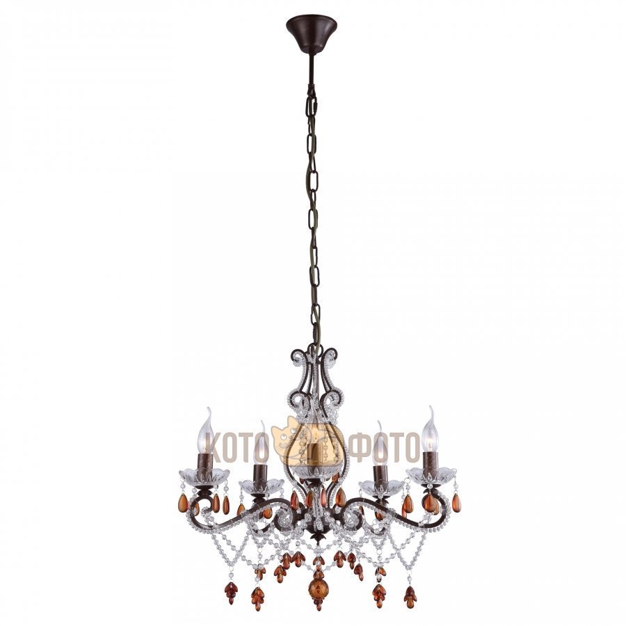 Люстра Arte Lamp Decorato A1715LM-5BR
Люстра Arte Lamp Decorato A1715LM-5BR