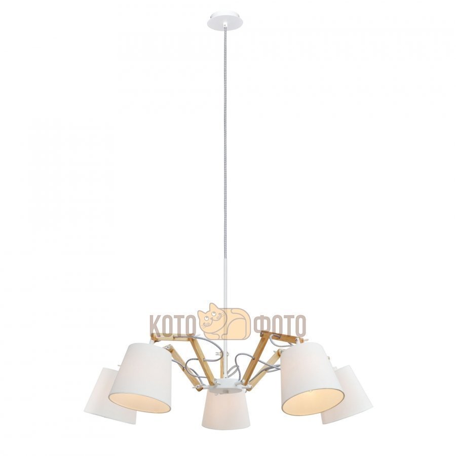 Люстра Arte lamp Pinocchio A5700LM-5WH
Люстра Arte lamp Pinocchio A5700LM-5WH