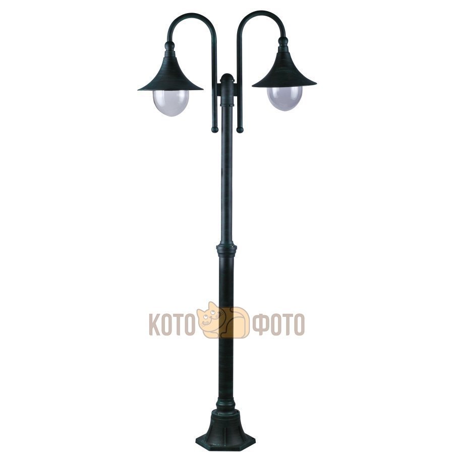 Уличный светильник Arte lamp Malaga A1086PA-2BG
Уличный светильник Arte lamp Malaga A1086PA-2BG