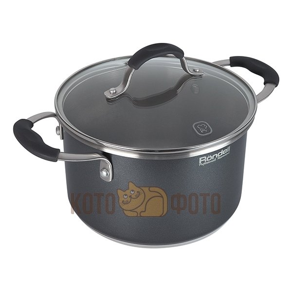 Кастрюля Rondell Stern 20 см 3,9 л RDS-010
Кастрюля Rondell Stern 20 см 3,9 л RDS-010