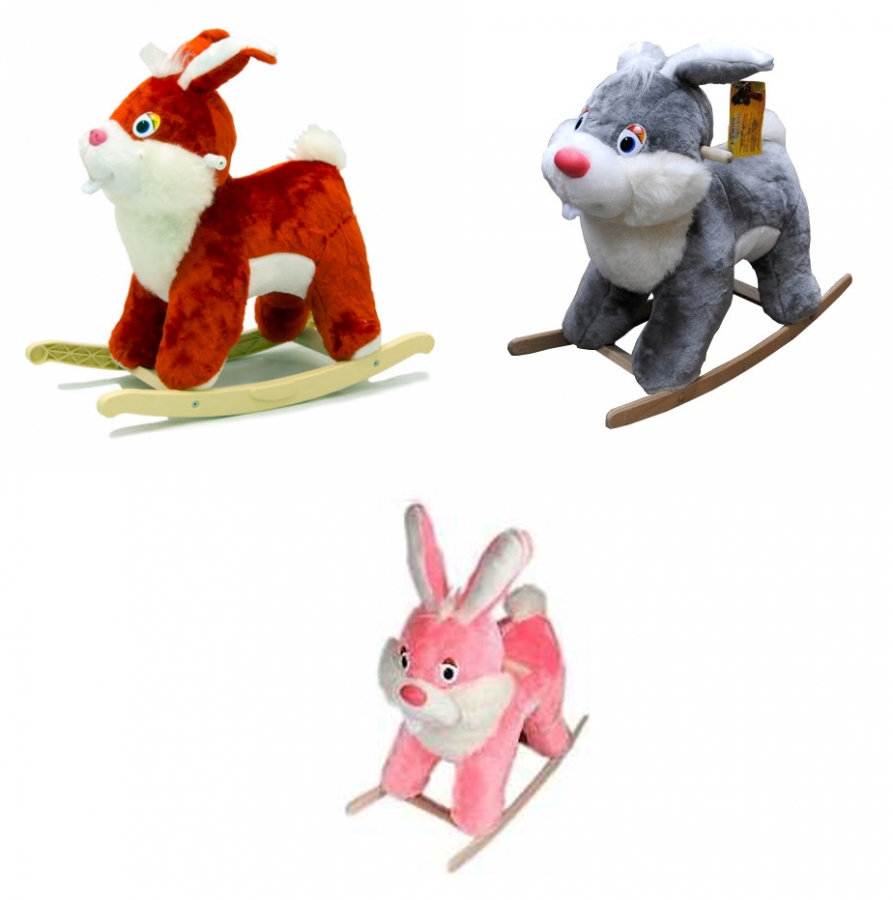 ТУТСИ, Качалка меховая Зайчик
ТУТСИ, Качалка меховая Зайчик