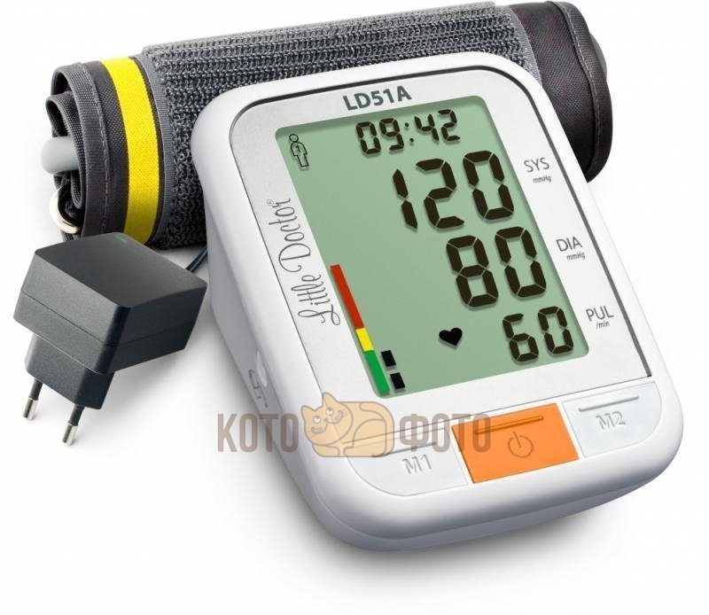 Тонометр автоматический с адаптером Little Doctor Ld51a
Тонометр автоматический с адаптером Little Doctor Ld51a