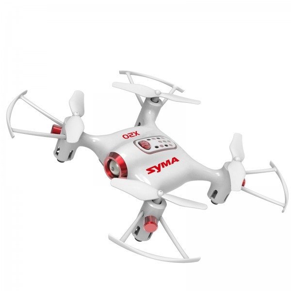 Квадрокоптер Syma X20 белый
Квадрокоптер Syma X20 белый