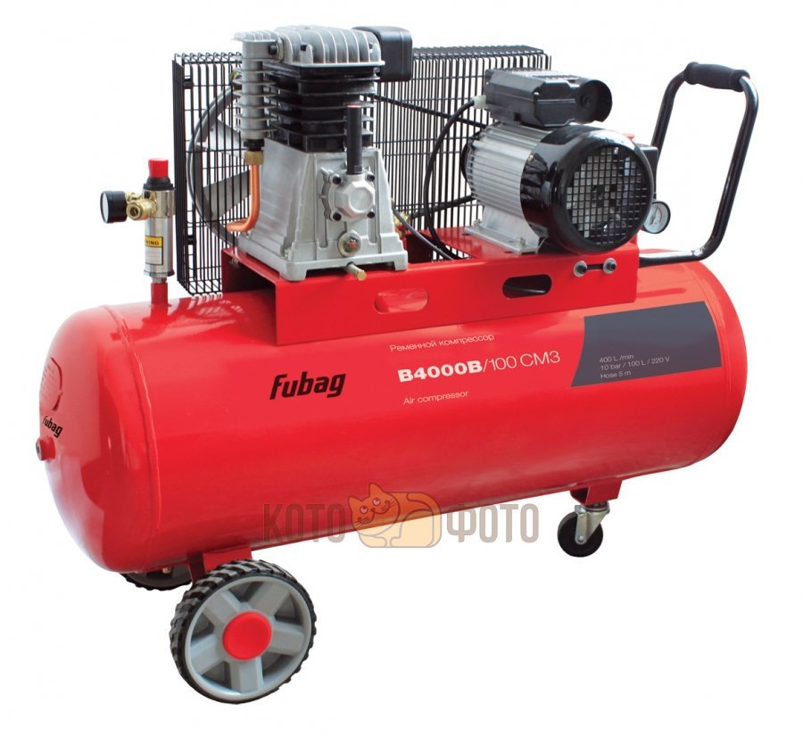 Компрессор Fubag B4000B/100 СМ3
Компрессор Fubag B4000B/100 СМ3