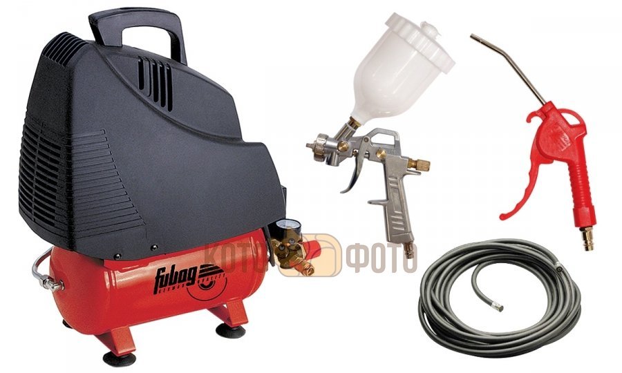 Компрессор Fubag House Master KIT + набор из 5 предметов
Компрессор Fubag House Master KIT + набор из 5 предметов