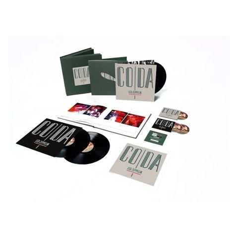Виниловая пластинка Led Zeppelin, Coda (3LP, 3CD, Deluxe Box Set, Remastered) (0081227955823)
Виниловая пластинка Led Zeppelin, Coda (3LP, 3CD, Deluxe Box Set, Remastered) (0081227955823)