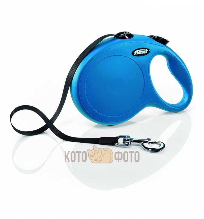 Flexi Рулетка-Ремень Для Собак До 50Кг 8М Голубая (New Classic L Tape 8 M Blue)
Flexi Рулетка-Ремень Для Собак До 50Кг 8М Голубая (New Classic L Tape 8 M Blue)