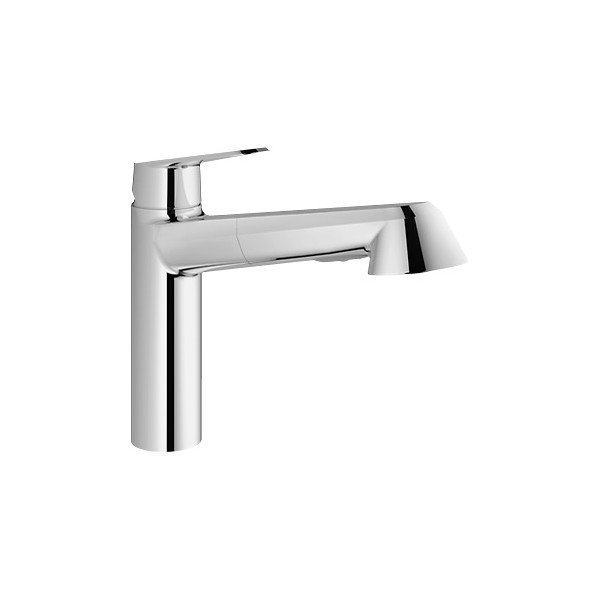 Смеситель для мойки Grohe Eurodisc Cosmopolitan с выдвижной лейкой 32257002
Смеситель для мойки Grohe Eurodisc Cosmopolitan с выдвижной лейкой 32257002