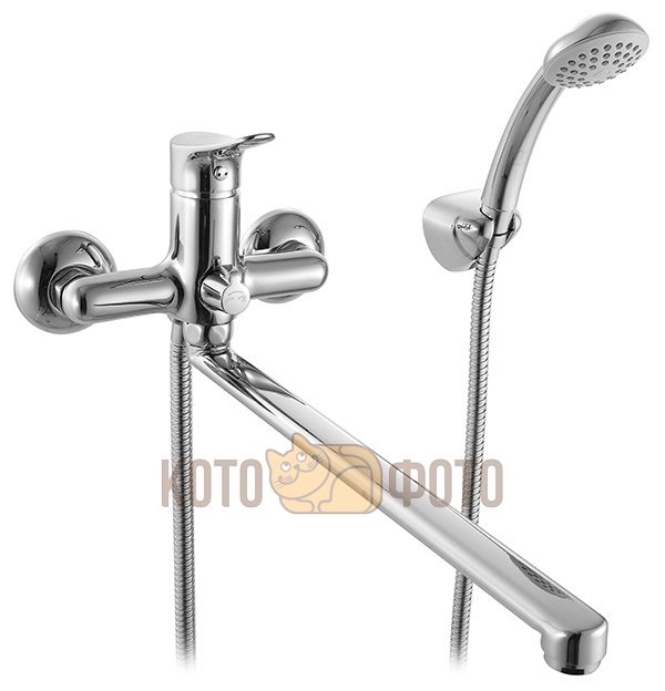 Смеситель для ванны с длинным изливом с керамическим дивертором Milardo Volga VOLSBLCM10
Смеситель для ванны с длинным изливом с керамическим дивертором Milardo Volga VOLSBLCM10