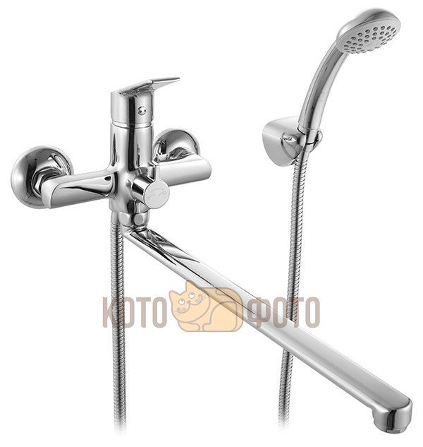 Смеситель для ванны с длинным изливом с керамическим дивертором Milardo Nelson NELSBLCM10
Смеситель для ванны с длинным изливом с керамическим дивертором Milardo Nelson NELSBLCM10