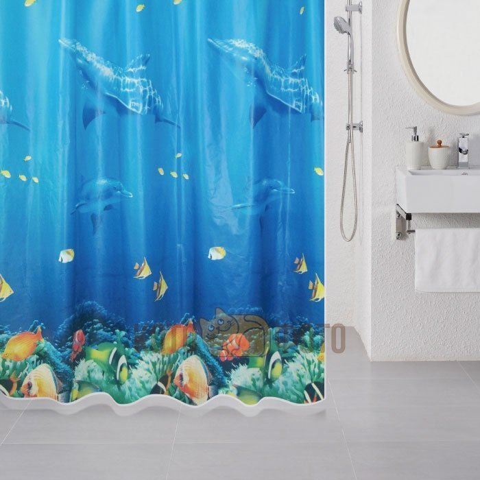 Шторка для ванной комнаты Milardo Ocean Floor 520V180M11
Шторка для ванной комнаты Milardo Ocean Floor 520V180M11