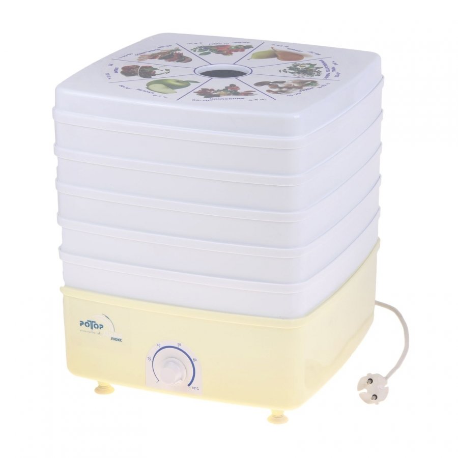 Сушилка для овощей и фруктов Ротор Дива-Люкс Сш-010-02
Сушилка для овощей и фруктов Ротор Дива-Люкс Сш-010-02