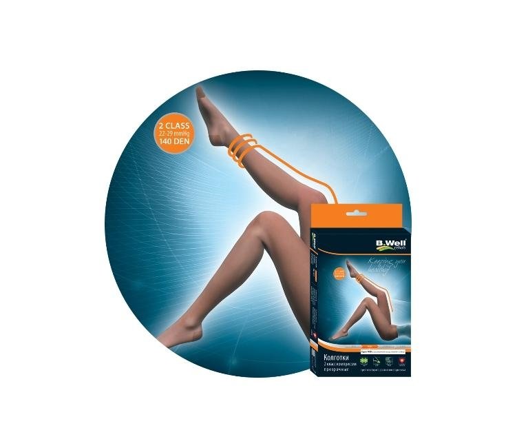 Колготки компрессионные 2 класс компрессии B.Well JW-321 Natural р.2
Колготки компрессионные 2 класс компрессии B.Well JW-321 Natural р.2
