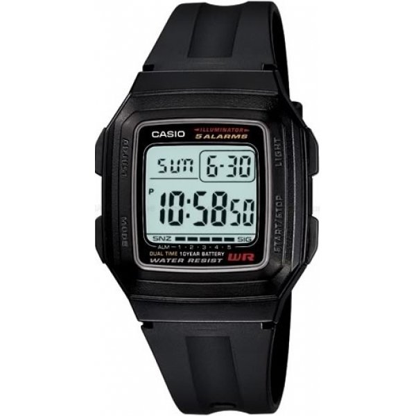 Наручные часы Casio Sports F-201WA-1A
Наручные часы Casio Sports F-201WA-1A