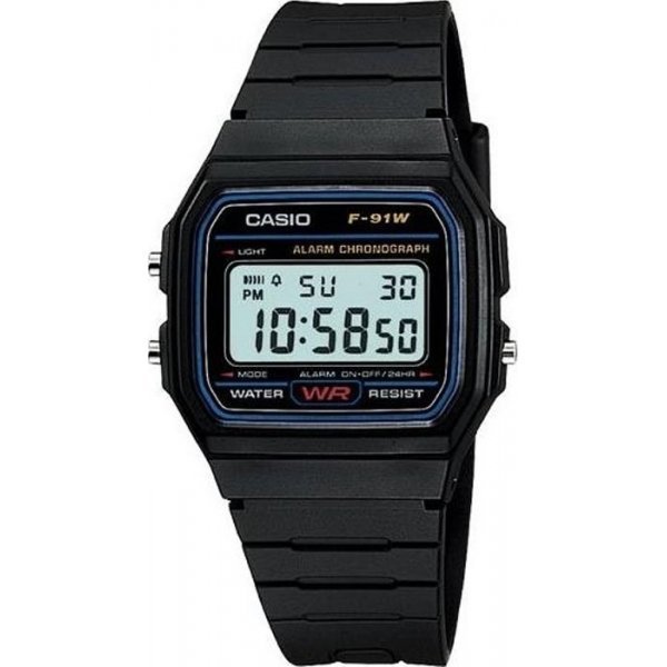 Наручные часы Casio Standart F-91W-1Q
Наручные часы Casio Standart F-91W-1Q