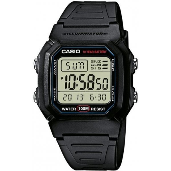 Наручные часы Casio Illuminator W-800H-1A
Наручные часы Casio Illuminator W-800H-1A