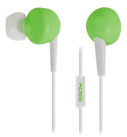 Наушники Koss KEB6i G Green, Зеленый
Наушники Koss KEB6i G Green, Зеленый