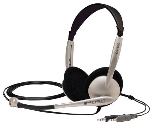 Наушники Koss CS-100, Черный
Наушники Koss CS-100, Черный