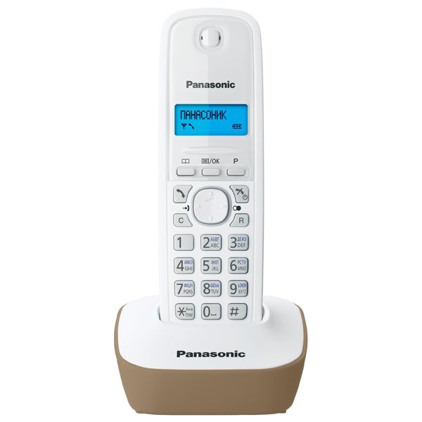 Радиотелефон Panasonic KX-TG1611RUJ бежевый/белый, Белый/бежевый
Радиотелефон Panasonic KX-TG1611RUJ бежевый/белый, Белый/бежевый
