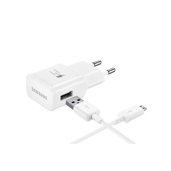 Сетевое зарядное устройство Samsung 2A c кабелем USB Type-C EP-TA20EWECGRU White
Сетевое зарядное устройство Samsung 2A c кабелем USB Type-C EP-TA20EWECGRU White
