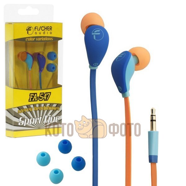 Наушники Fischer Audio FA-547 Blue
Наушники Fischer Audio FA-547 Blue