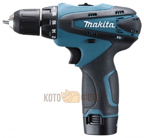 Дрель-шуруповерт аккумуляторная Makita DF330DWE
Дрель-шуруповерт аккумуляторная Makita DF330DWE