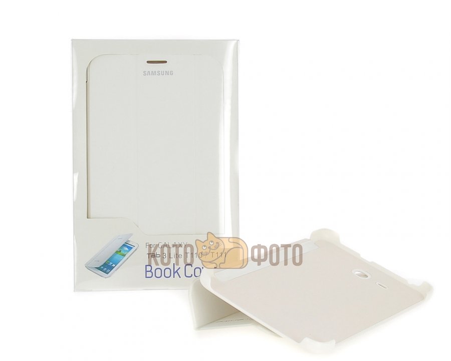 Чехол Samsung Book Cover for Galaxy Tab3 Lite (SM-T110/111) Белый
Чехол Samsung Book Cover for Galaxy Tab3 Lite (SM-T110/111) Белый