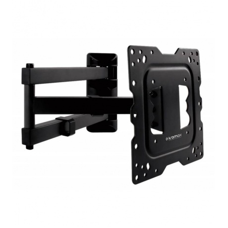 Кронштейн для телевизора Kromax DIX-18 черный 22"-55" макс.40кг настенный поворот и наклон