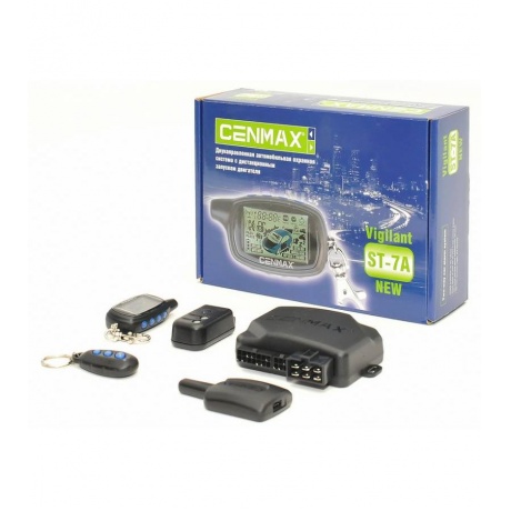 Автосигнализация Cenmax Vigilant V-7A с обратной связью брелок с ЖК дисплеем
Автосигнализация Cenmax Vigilant V-7A с обратной связью брелок с ЖК дисплеем